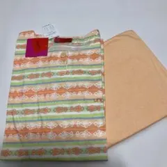 新品未使用Ungaro オレンジストライプ長袖Lサイズパジャマ