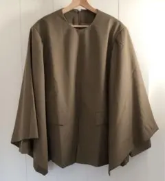 CLANE JACKET DETAIL CAPE TOPS