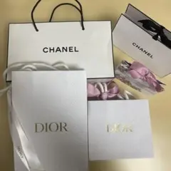 Dior &CHANEL ショッパー　5個