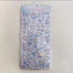 【正規品】わんわんボンボン　ボンボンドロップシール　オーロラ