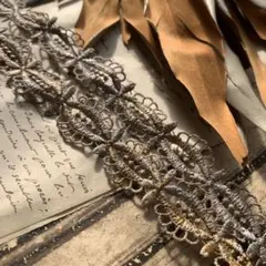 草木染め×錆染☆褐色男前なケミカルレース