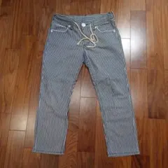 EDWIN ストライプ柄 カジュアルパンツ Mサイズ
