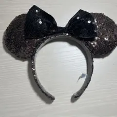 ミニーマウス スパンコール カチューシャ