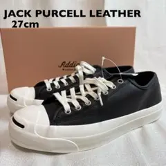 新品　コンバース　アディクト　ジャックパーセル　レザー　vibramUS8.5