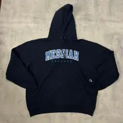 00s champion チャンピオン スウェット パーカー ネイビー 刺繍
