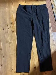 暖パン　ユニクロヒートテック　ネイビー