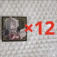 ホロライブ 5期生 ねぽらぼ 4周年記念 スクエア缶バッジ 獅白ぼたん