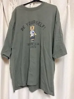 Kaepa U.S.A. ベア プリント 半袖Tシャツ