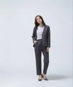 【極美品】NATURAL BEAUTY BASIC セットアップスーツ M 2025年最新】ナチュラル ビューティー ベーシック パンツスーツ