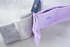 POLOポロラルフローレン【2足セット／メンズ】おしゃれなソックス【新品です】