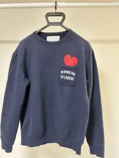 ZARA PULSE ネイビー トレーナー M