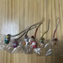 ハローキティ　ご当地限定根付け　沖縄県　6個セット