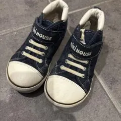 ミキハウス デニム スニーカー