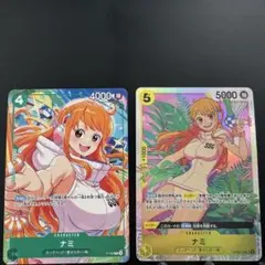【ワンピースカード】ナミ　SR プロモ　２枚まとめ売り