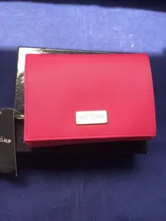 竹620、NICE CLAUP 二つ折り財布 ピンク 新品がま口　エフ付きのサムネイル