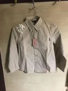 COMME CA ISM コムサイズム シャツ 130 チェック