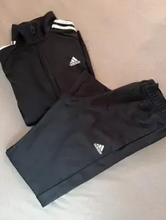 adidas ブラック ジャージセット150