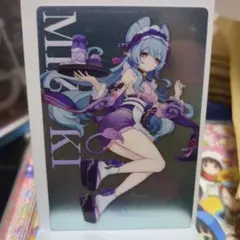 スシロー × 原神 コラボ観月の宴 メタリックカード　夢見月瑞希
