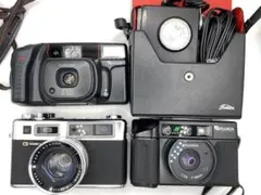 フィルムカメラ 4台セット まとめ売り動作未確認 - メルカリ