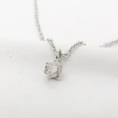 プラチナ　ダイヤモンドペンダントネックレス
