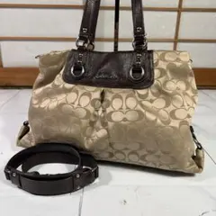 コーチ COACH シグネチャー ハンドバッグ 肩掛け 2WAY 12947 - メルカリ