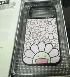 ケースティファイ iPhone17pro用 スマイル レインボー スマホケース