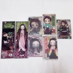 鬼滅の刃 ステッカー カード7点セット