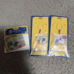 パペットスンスン　1番くじ アクリルコレクション、シールセット　3点