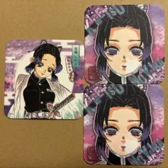 鬼滅の刃 原作 アートコースター 胡蝶しのぶ しのぶ 胡蝶三姉妹 セット