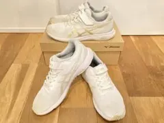 ASICS レーザービーム 25cm マジックテープ付き