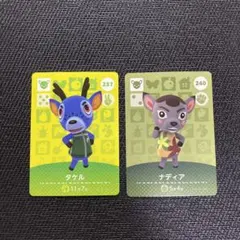 あつ森amiiboカード　タケル　ナディア