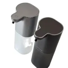 【2個セット】自動ソープディスペンサー 400ml 吐出量調整可能 泡タイプ