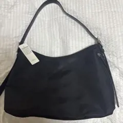 GU 2wayナイロンバッグ　ブラック