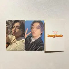 butter ジョングク メッセージカード BTS] BTS Butter Album Official JUNGKOOK Photo card + Message