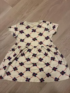 mini rodini 花柄 半袖ワンピース 92/98 2Y