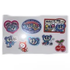 シール　ステッカー　エンジェルブルー　ナカムラくん　ハナちゃん　ハニーデビル