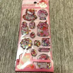 【匿名発送】ハローキティ＆マイメロディ キラキラウォーターシール