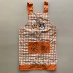 アンパンマン エプロン オレンジチェック　J4のサムネイル