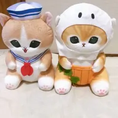 モフサンド　ぬいぐるみ　BIG セーラーにゃん　ハロウィン　まとめ売り　茶トラ