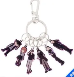 劇場版『名探偵コナン 黒鉄の魚影』 6連キーチェーン　新品未使用　公式　限定品