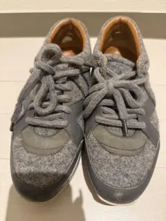 JIMMY CHOO ウール スニーカー グレーのサムネイル