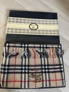 ◎新品・未使用　Burberrys OF LONDON 東京西川　組成毛ひざ掛け