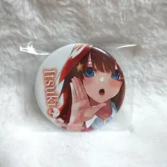 【五等分の花嫁】中野五月　缶バッチ／Anisugar フルーツドーナツ