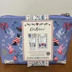 キャスキッドソン コスメティックポーチ カシス&ローズ セット