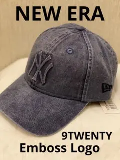 NEW ERA ニューエラ エンボスロゴ　キャップ 9TWENTY ヤンキース