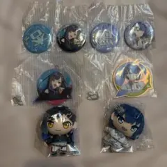 プロセカ セガラッキーくじ 桐谷遥、白石杏 ぷちぬい、缶バッジ、アクキー