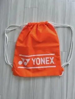 YONEX オレンジ ドローストリングバッグ新品