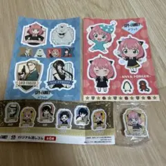 新品未使用　スパイファミリー アーニャ　ステッカーセット 消しゴム