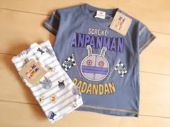 子供服アンパンマン送料無料キッズ*未使用パンツ*新品ダダンダン半袖Ｔシャツ