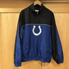 NFL インディアナポリス・コルツ ナイロンジャケット ジャージ ピステ L